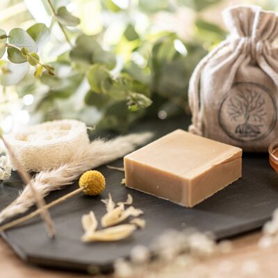 SOFT HONEY SOAP - Seife mit Verpackung