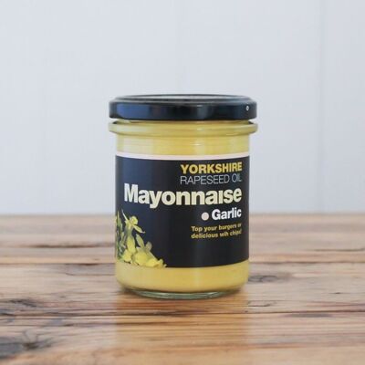 Yorkshire-Mayonnaise mit Knoblauch