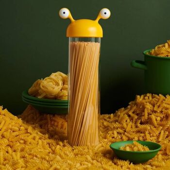 NOODLE MONSTER - bocal spaghettis - pâtes - contenant 1