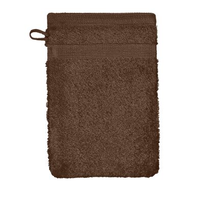 Brown - Washcloth set 6PACK - Twentse Damast