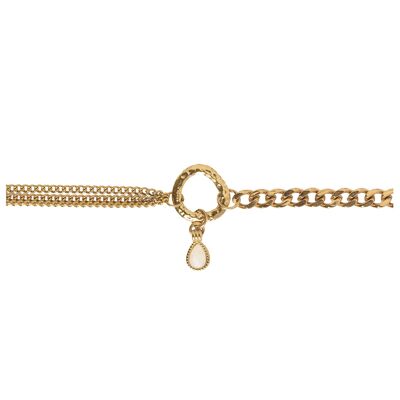 Cherish chain bracelet - Mother of pearl