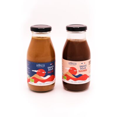 Buy wholesale 1L Restocking Pack (2x15) - Salty and sweet soy