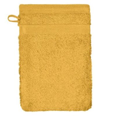 Yellow - Washcloth set 6PACK - Twentse Damast