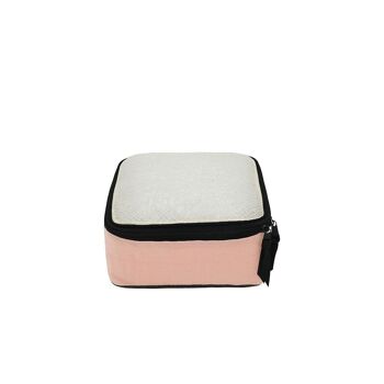 Cubes d'emballage en coton, paquet de 3, rose/blush 8