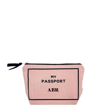 Pochette pour passeport, rose/blush 6