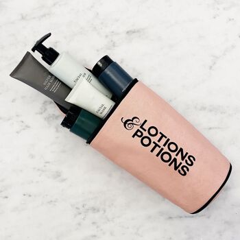 Lotions et potions, étui de voyage pour liquides, rose/blush 14