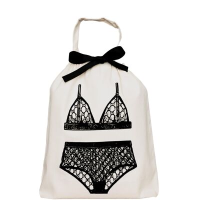 Bolsa de viaje London Lingerie, crema