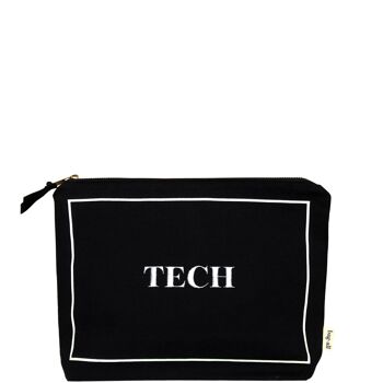 Pochette technique, noire 6