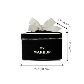Ma boîte à cosmétiques de maquillage, noire 3