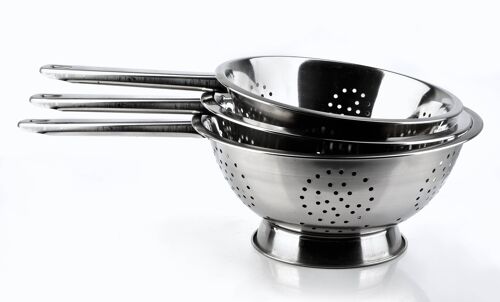 BASIC KITCHEN Colander with handle 28cm COOKINI