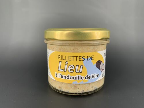 Rillettes de lieu à l'andouille de Vire