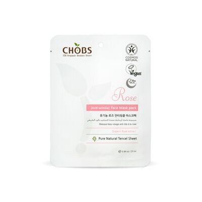 CHOBS Rose Anti-Wrinkle Mask Pack