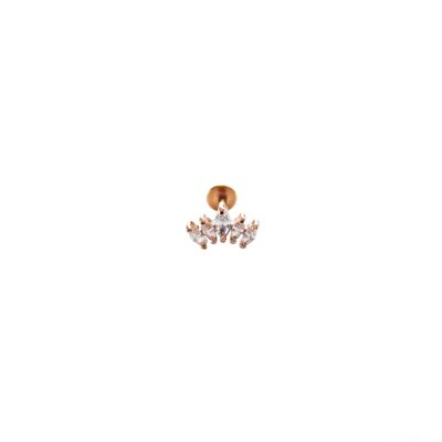 Piercing Iva Crown - Oro