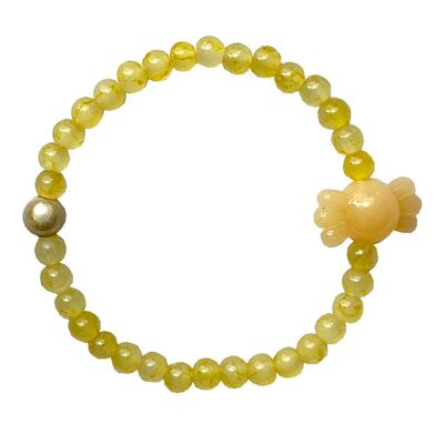 Bracciale Toffee Giallo