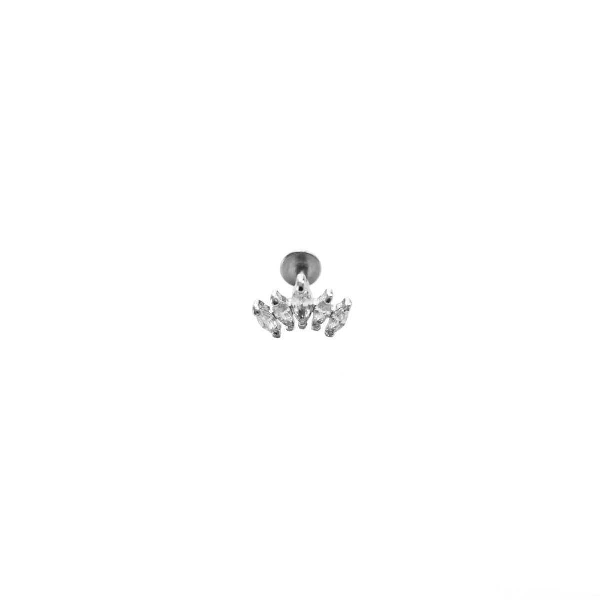 Buy wholesale Piercing Iva Crown - Silver