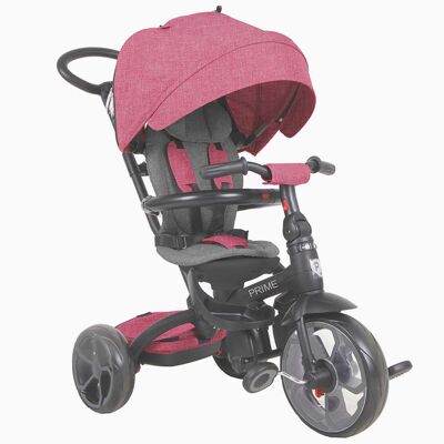 Tricycle évolutif Qplay Prime Rose