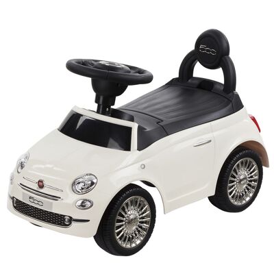 Fiat 500 ride-on - White