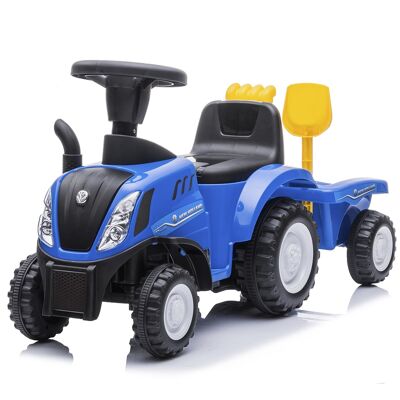 Trattore New Holland uomo a bordo - blu