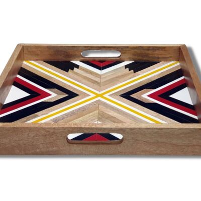 Colour Square Inlay Tray