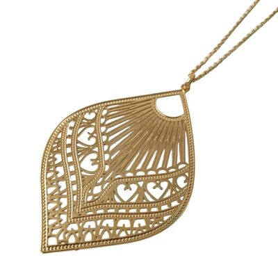 Gold Plated Ela Necklace