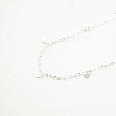 Silver plated Meg necklace