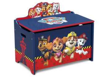 Coffre à jouets Paw Patrol - Bleu/Rouge 4