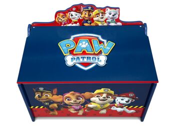 Coffre à jouets Paw Patrol - Bleu/Rouge 8