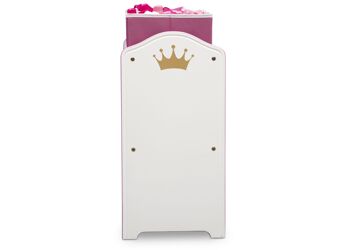 Organisateur de jouets à bacs multiples Princess Crown - Blanc/Rose 6