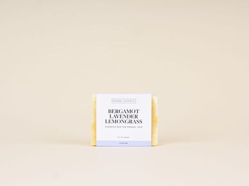 NORMAL HAIR SHAMPOO - BERGAMOT LAVENDER LEMONGRASS - 100g