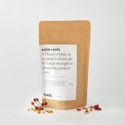 solid roots // ginger and aronia berries - Classic Bag (90g / 18 servings)