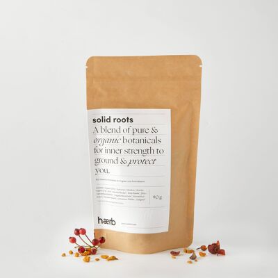 solid roots // Ingwer und Aroniabeere - Classic Bag (90g / 18 servings)