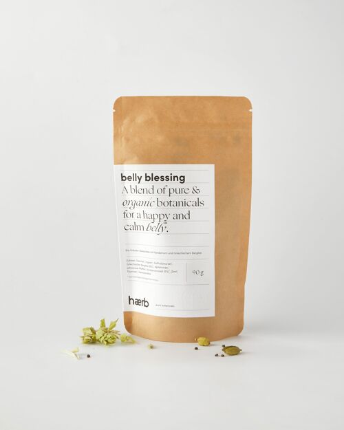 belly blessing // Kardamom und Griechischer Bergtee - Classic Bag (90 g / 20 servings)