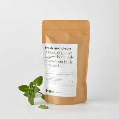 fresca e pulita // achillea e radice di tarassaco - Classic Bag (75g / 25 porzioni)
