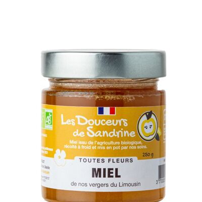 Miel BIO Toutes Fleurs 250G