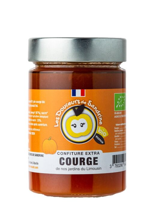 Confiture Extra Courge BIO 350G