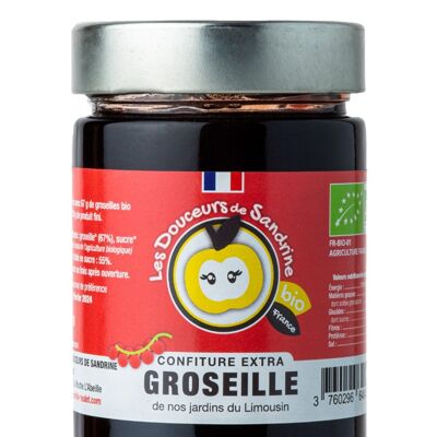 Confiture Extra Groseille BIO 350G