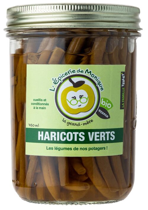 Haricots Verts bocal 660G
