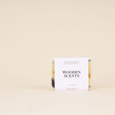 WOODEN SCENTS body & face soap - 100g