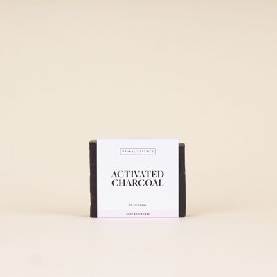 ACTIVATED CHARCOAL body & face soap - 100g