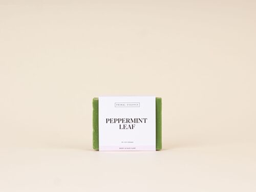 PEPPERMINT LEAF body & face soap - 100g