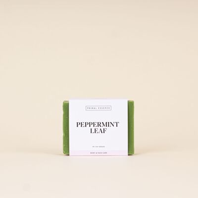 PEPPERMINT LEAF body & face soap - 100g