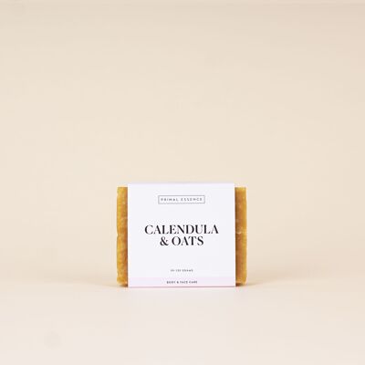 CALENDULA & OATS Körper- und Gesichtsseife - 100g