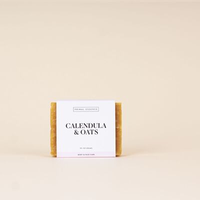 CALENDULA & OATS body & face soap - 100g