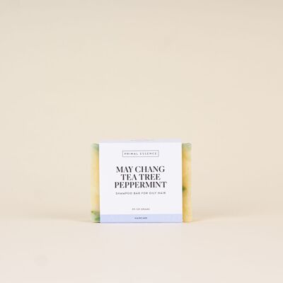 SHAMPOOING CHEVEUX GRAS - MAY CHANG TEA TREE POIVRE MENTHE - 50g