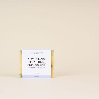 SHAMPOOING CHEVEUX GRAS - MAY CHANG TEA TREE POIVRE MENTHE - 50g