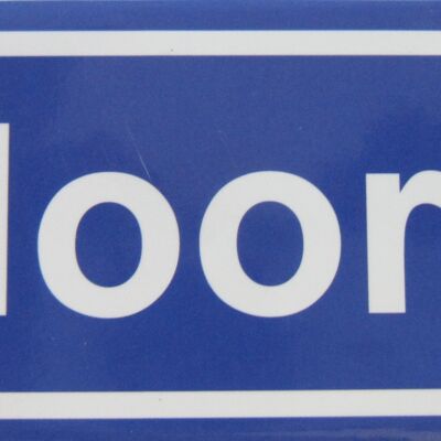Magnete per frigorifero Town segno Hoorn