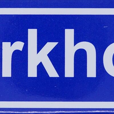 Kühlschrankmagnet Stadtschild Berkhout