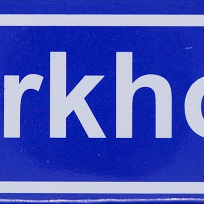 Imán de nevera Ciudad signo Berkhout