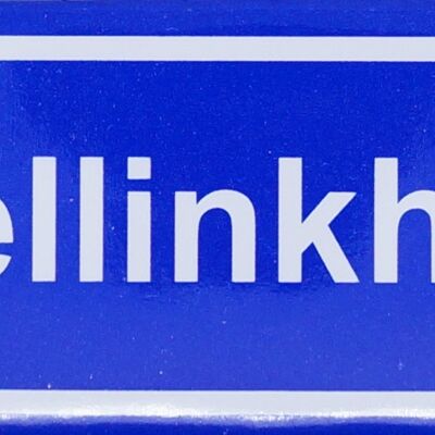 Magnete per il frigo Town segno Schellinkhout