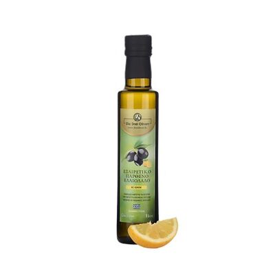 250 ml di olio d'oliva con limone fresco